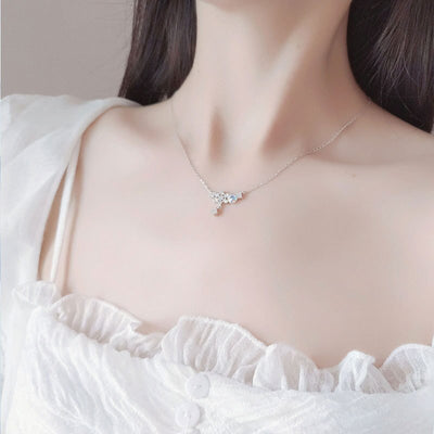 Aurora Snowflake Necklace
