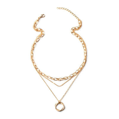 Vintage Gold Layered Chain
