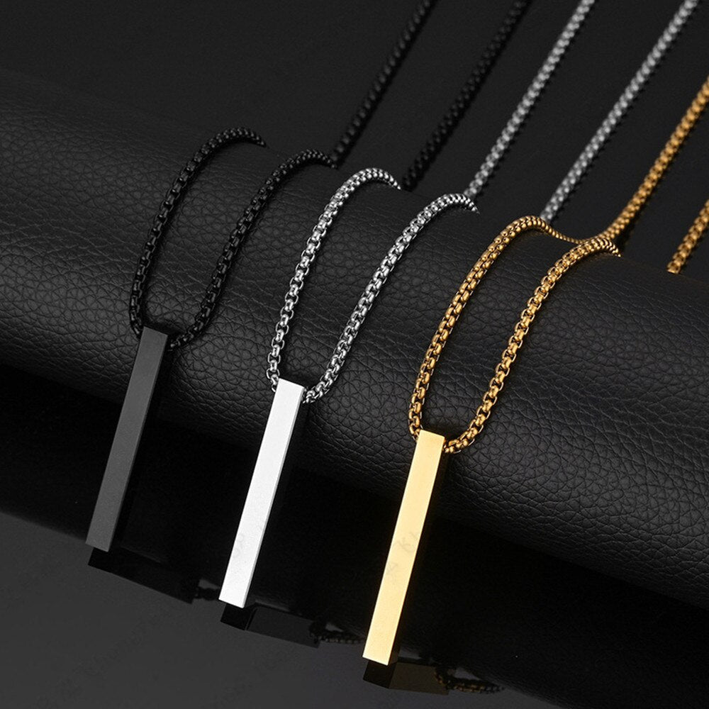 Luxury Bar Pendant Necklace™